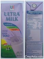 Ultra Milk UHT Rasa Taro