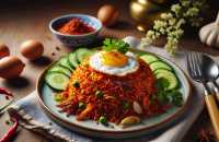 Resep Nasi Goreng Melayu dengan Sambal Belacan