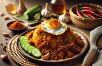 Resep Nasi Goreng Rendang Suwir