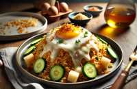 Resep Nasi Goreng Keju Mozzarella yang Meleleh di Mulut